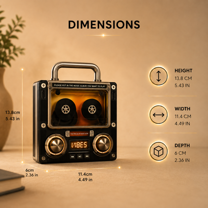 RetroTape™ – Magnetic Music Cassette